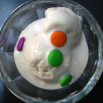 homemade banana ice cream