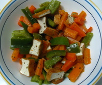 picture of carrot salad, a healthy summer salad recipe