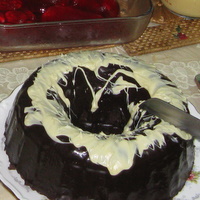 dark chocolate cake