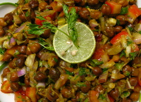 kala chana chaat kala chana chaat
