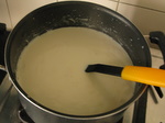 milk for semiya payasam or vermicelli kheer