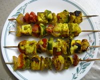 vegetable kebab